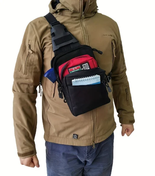 Edc Pistol Carry Bag - Taktyczna torba na ramię do ukrytego