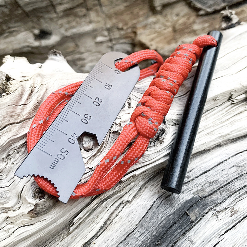 Ferro Rod Striker - Nowy Zewnętrzny Rozpałka Ognia do Przetrwania,