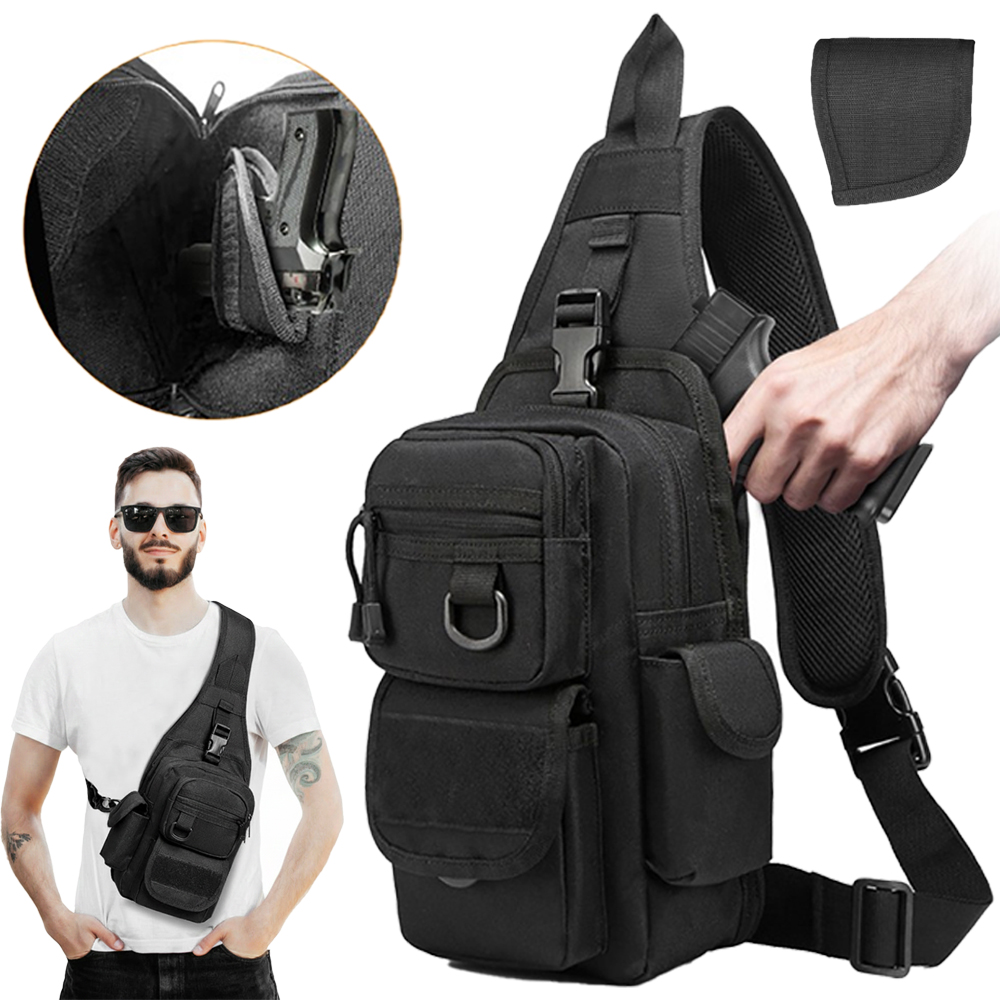 Edc Concealed Carry Backpack - Taktyczna torba na pistolet do ukrytego
