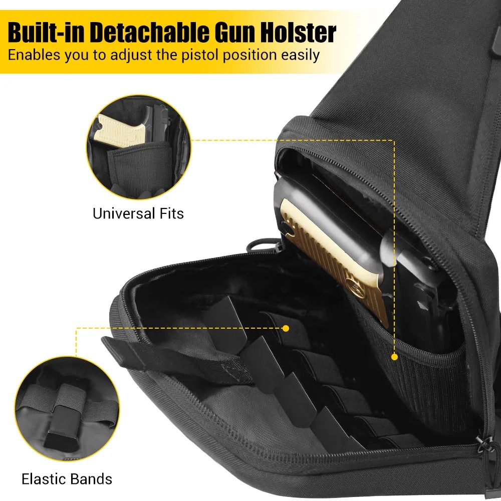 Ukryta torba na broń do noszen – Edc Pistol Carry Bag recenzja i cena