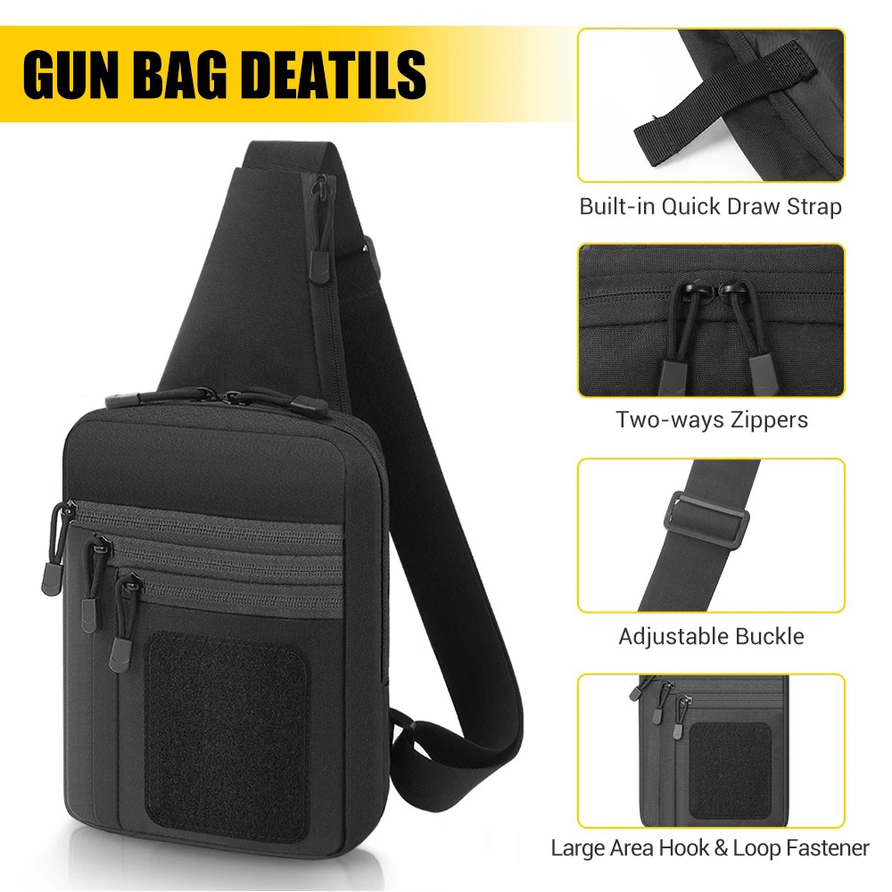 Ukryta torba na broń do noszen – Edc Pistol Carry Bag recenzja i cena