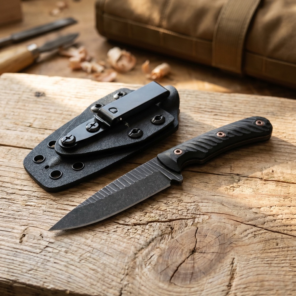 Nóż bushcraftowy full tang z o – Edc Carry Fixed Blade recenzja i cena