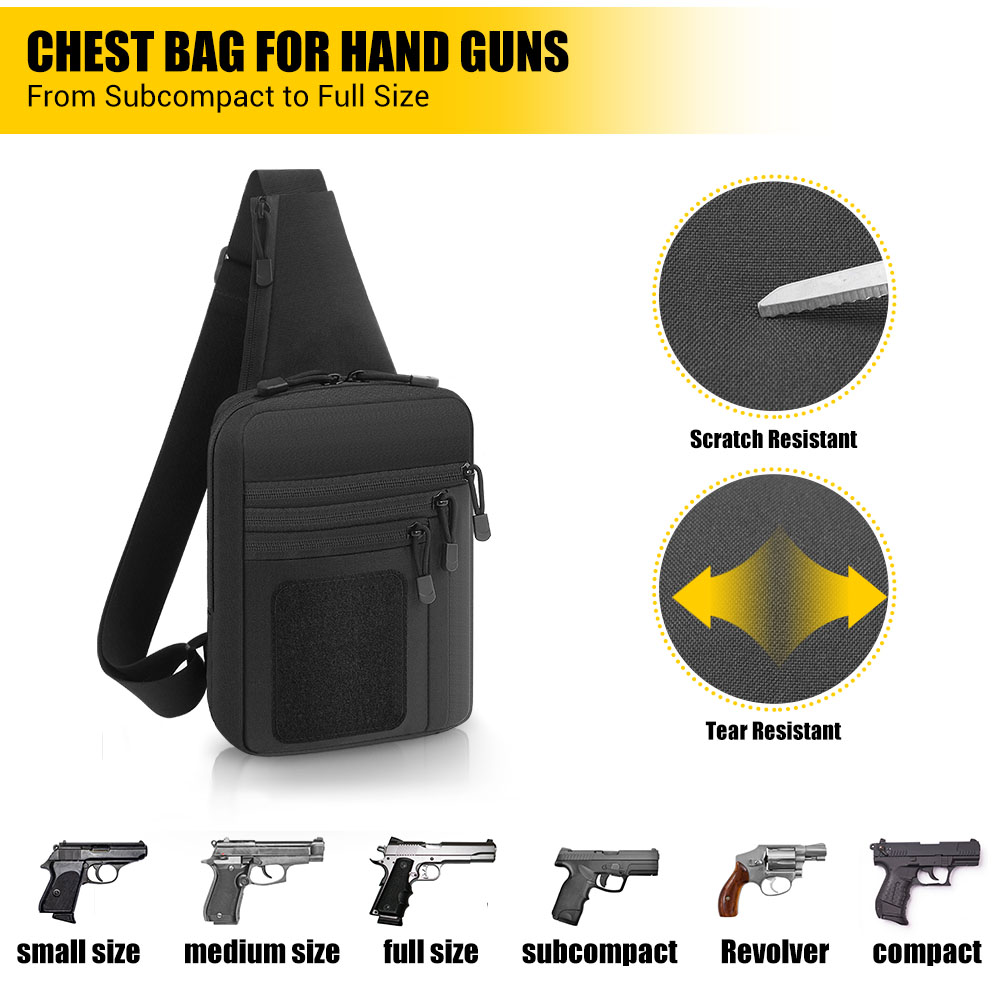 Torba taktyczna na pistolet, k – Edc Pistol Carry Bag recenzja i cena