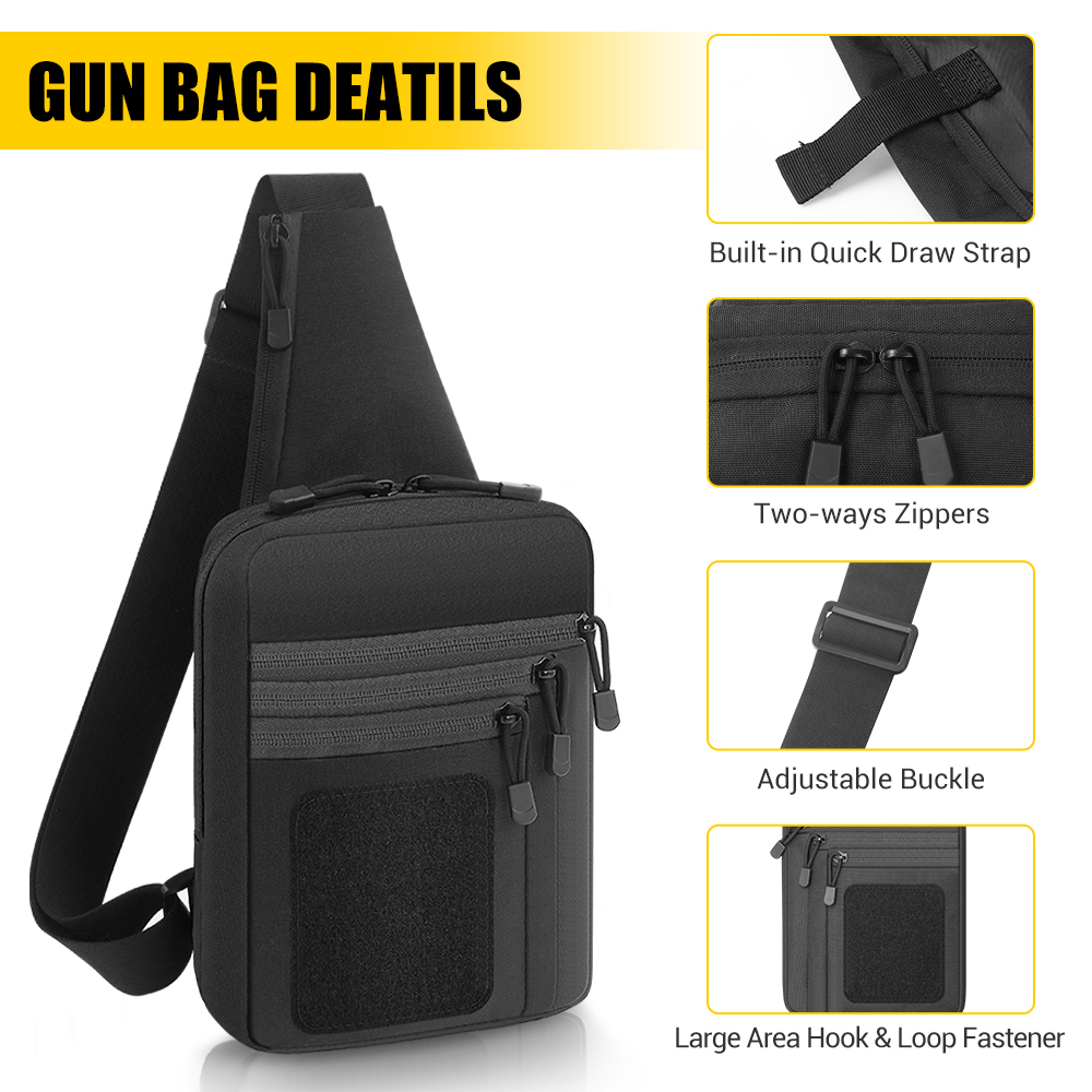 Torba taktyczna na pistolet, k – Edc Pistol Carry Bag recenzja i cena