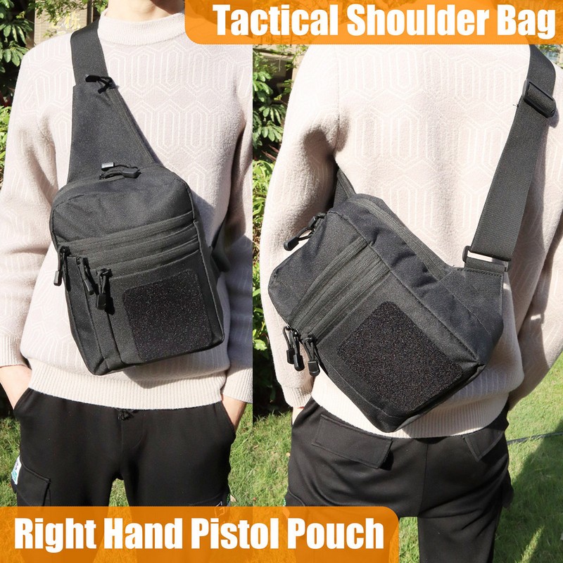 Nowa taktyczna torba na klatkę – Edc Concealed Carry Backpack recenzja i cena