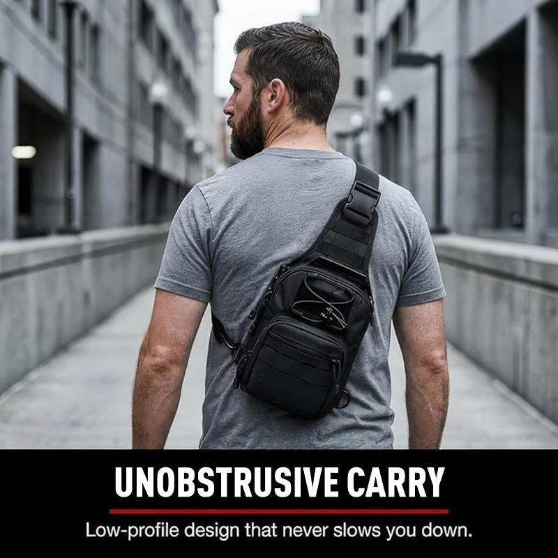 Taktyczna kompaktowa torba na  – Edc Concealed Carry Backpack recenzja i cena