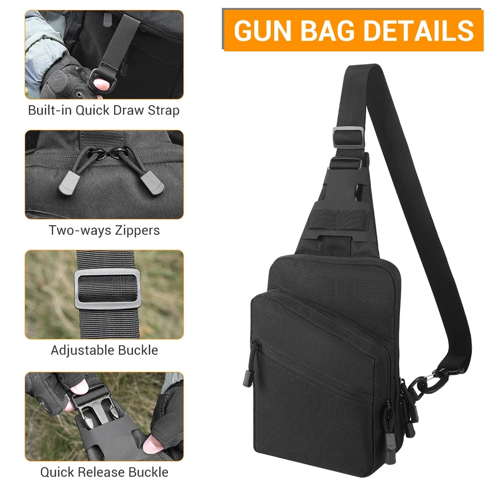 Taktyczna torba na pistolet do – Edc Pistol Carry Bag recenzja i cena