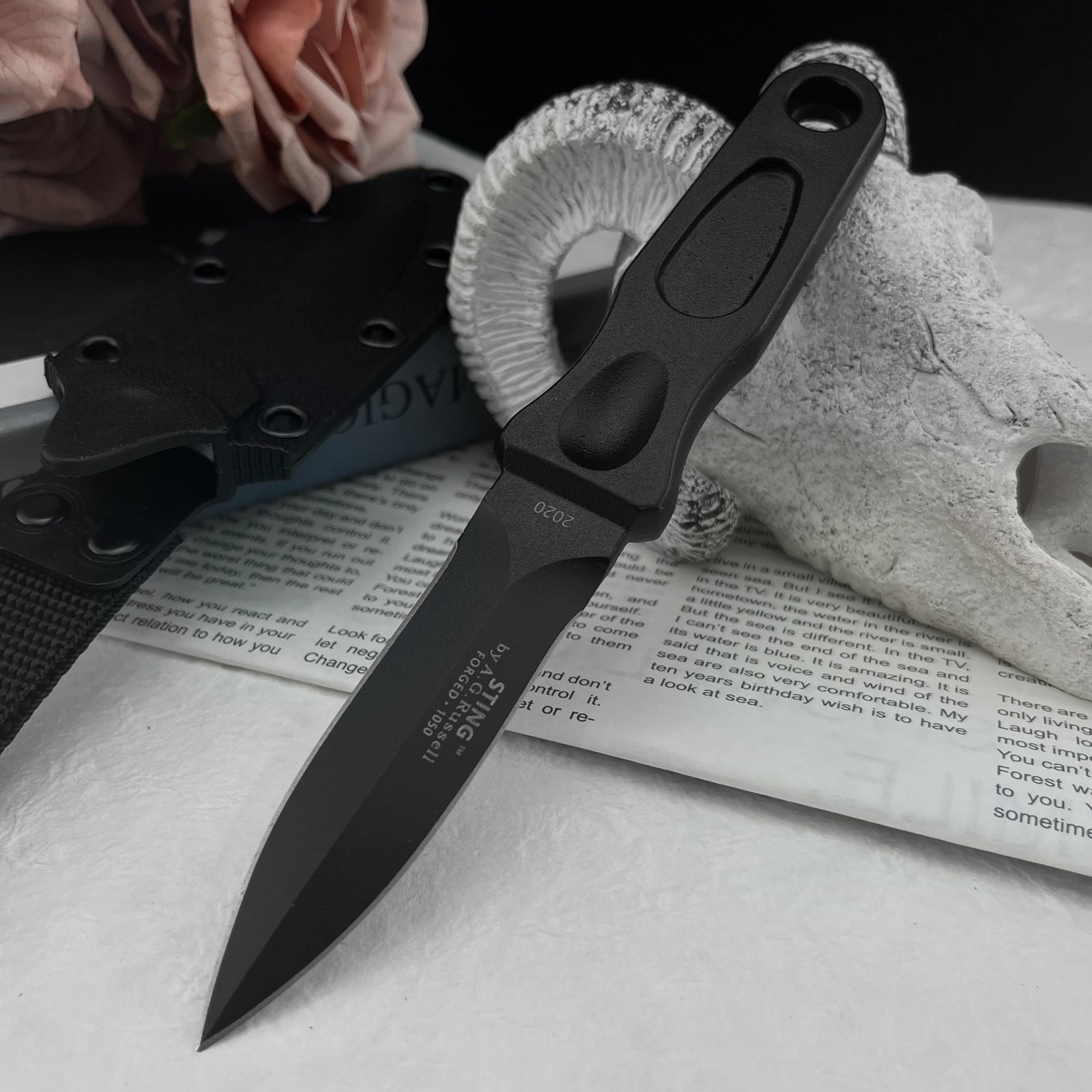 Wielofunkcyjny nóż ze stałym o – Edc Carry Fixed Blade recenzja i cena